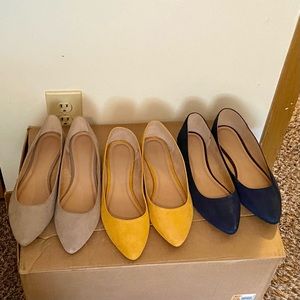 Set of 3 Flats